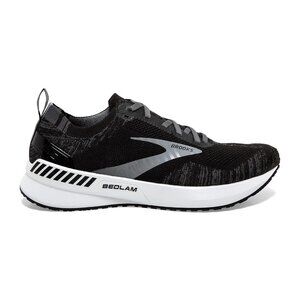 Brooks Men's Black White Bedlam 3 Mesh Low Top Athletic Running Shoes Size 8.5